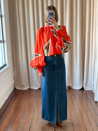 Viktoria & Woods Kingmaker Denim Skirt