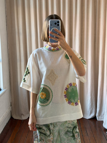 Alemais Ramona Crochet Tee