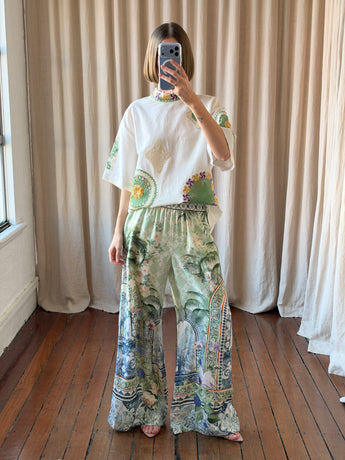 Camilla Jardim Party Embellished Lounge Pant