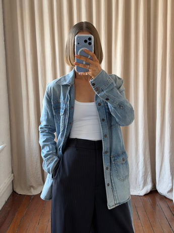 Zimmermann Jude Shirt Denim Jacket