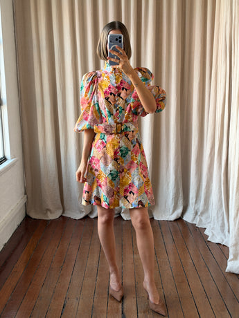 Zimmermann Tempo Kaleidoscope Mini Dress