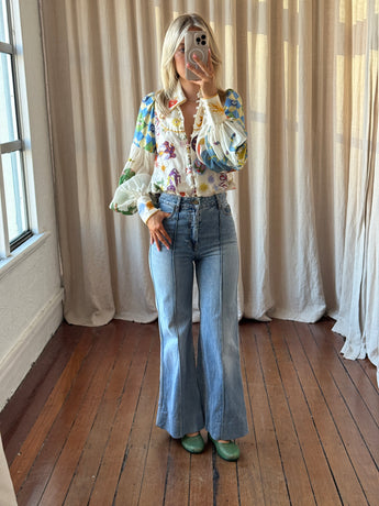 Zimmermann High-Rise Wide-Leg Jeans