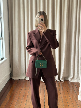 Gucci Dionysus Super Mini Chain Wallet Emerald