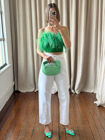 Bottega Veneta Mini Jodie Bag Green