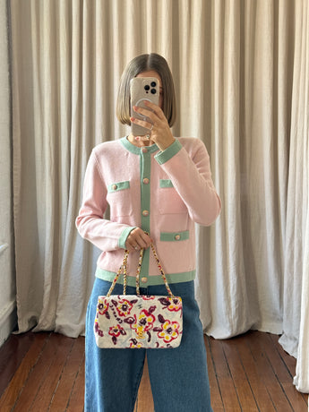 Chanel Medium Flap Bag Watercolour Floral