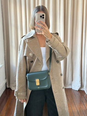 A.P.C Grace Small Bag Green
