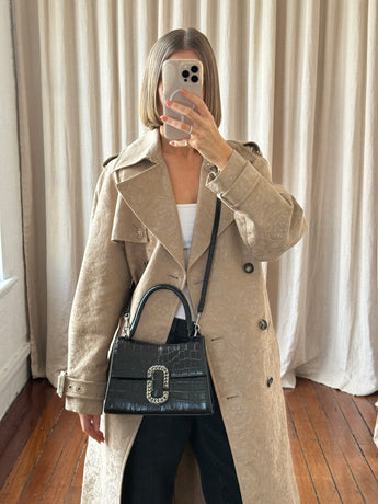 Marc Jacobs The Croc-Embossed Bag