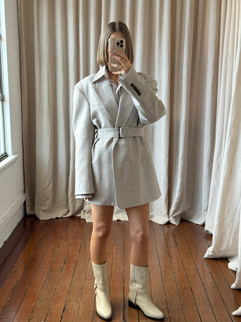 Camilla and Marc Ronan Blazer Soft Check