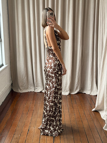 Friends with Frank The Bonita Dress Botanica Print