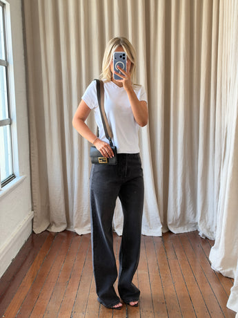 Fendi Flat Baguette Bag Black