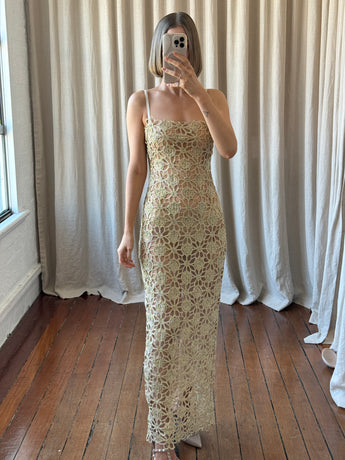Arcina Ori Kendra Dress Gold