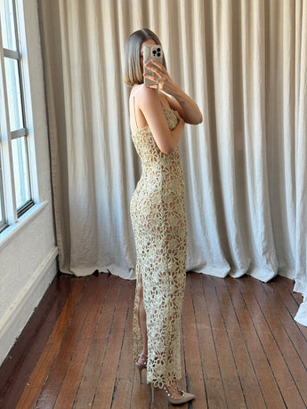 Arcina Ori Kendra Dress Gold