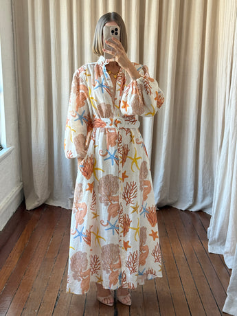 Palm Noosa Noddy Dress Coral
