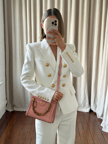 Gucci Diana Small Tote Bag Light Pink