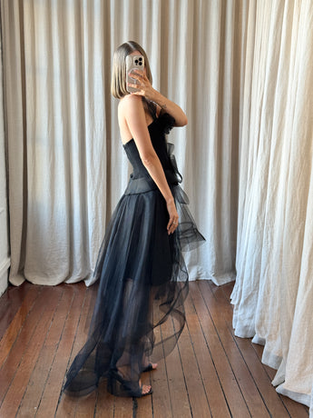 Carla Zampatti Onyx Net Crinoline Set