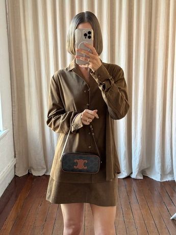 Celine Cuir Triomphe Mini Camera Bag