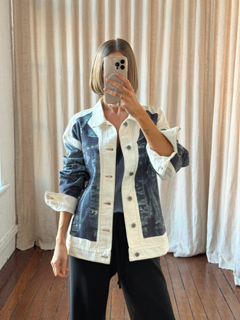 Jean Paul Gaultier Tattoo Denim Jacket