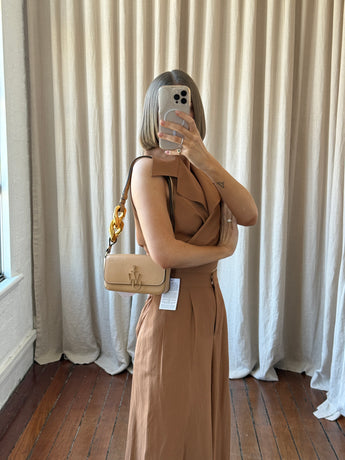 J.W. Anderson Chain Anchor Shoulder Bag Light Beige