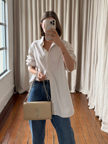 Saint Laurent Kate Medium Bag Beige