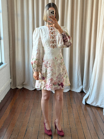 Zimmermann Dancer Hummingbird Mini Dress