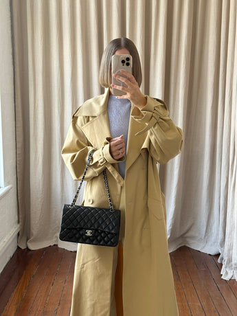 Chanel Classic Double Flap Bag Black Medium