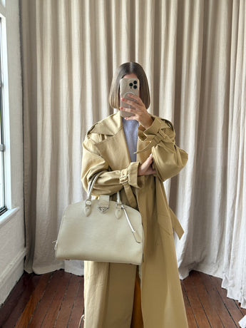 Louis Vuitton Pont Neuf Handbag Epi White GM