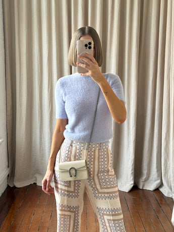 Gucci Dionysus Super Mini Leather Bag White