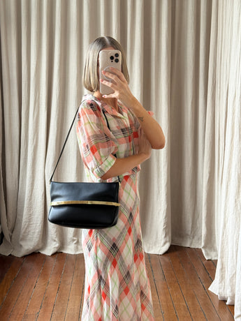 Tod's Magenta Flap Bag Small