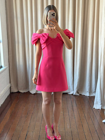 Rebecca Vallance Pose Mini Dress Pink