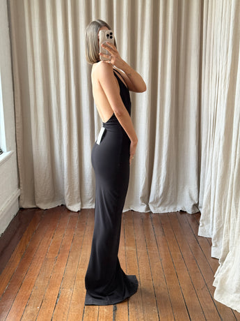 Effie Kats Starla Gown Black
