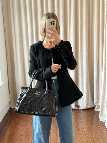 Chanel Glazed Calfskin Portobello Tote
