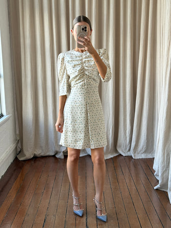 Sandro Short Dress Summer Flowers