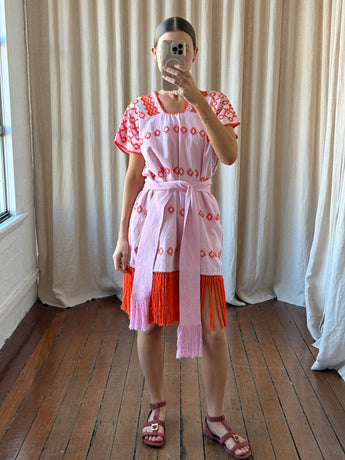 Pippa Holt Kaftan Sundress Pink