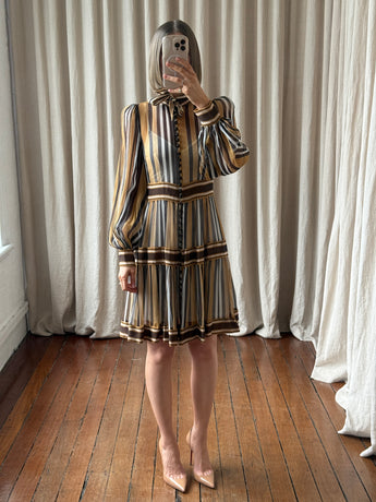 Zimmermann Botanic Panelled Mini Dress