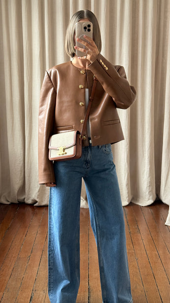 Celine Teen Triomphe Bag Canvas