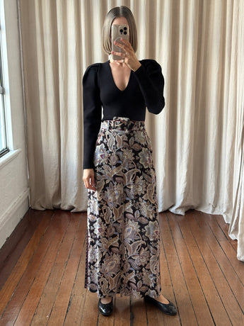 Zimmermann Paisley Floral Silk Pants