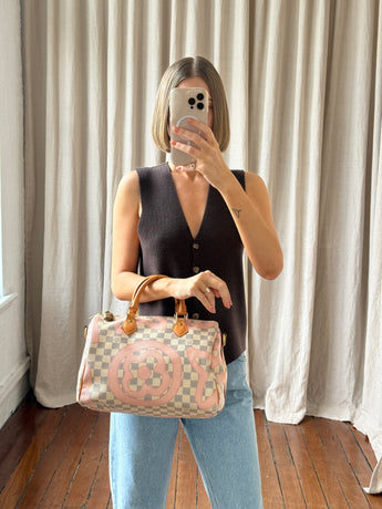 Louis Vuitton Tahitiene Speedy 30 Bag