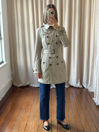 Burberry Reymoore Short Trench