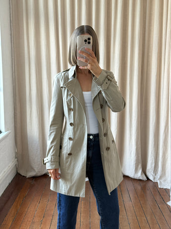 Burberry Reymoore Short Trench