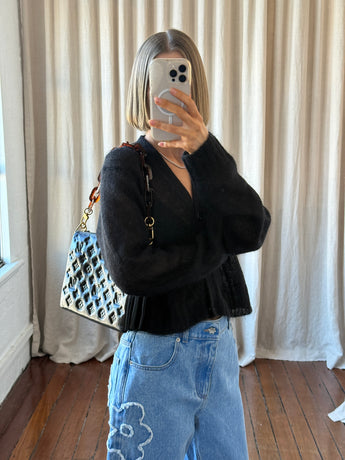 Louis Vuitton Coussin PM Monogram Bag Black